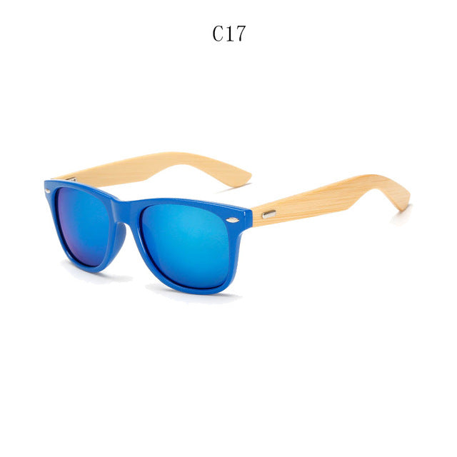 Retro Wood Sunglasses